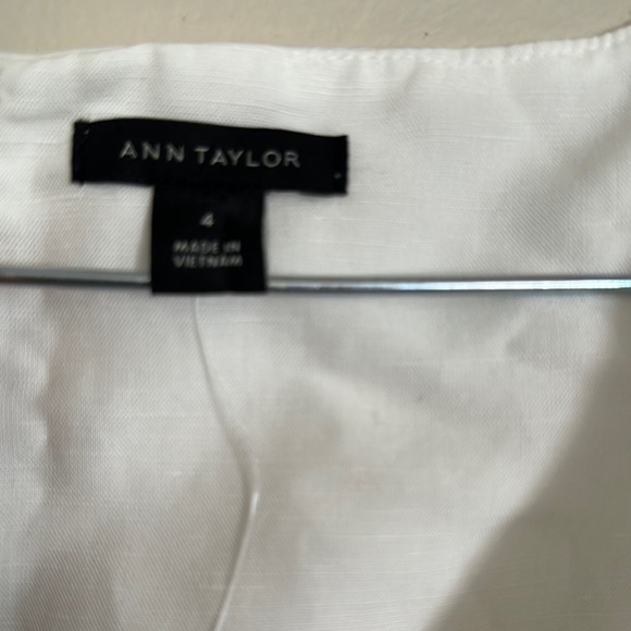 Ann Taylor Cream Puff Sleeve Sundress - Picture 5 of 8